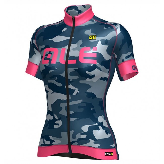 2017 Damen Ale Graphics PRR Camo Blau-Rose Radtrikot Kurzarm 206ALBH 2017 Damen Ale Graphics PRR Camo Blau-Rose Radtrikot Kurzarm 206ALBH