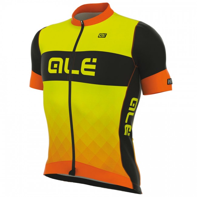 2017 Ale R-EV1 Rumbles Radtrikot Kurzarm Orange Gelb Fluo 994YGZX 2017 Ale R-EV1 Rumbles Radtrikot Kurzarm Orange Gelb Fluo 994YGZX