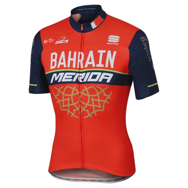 BAHRAIN-MERIDA Radtrikot Kurzarm 2017 507VDXK BAHRAIN-MERIDA Radtrikot Kurzarm 2017 507VDXK