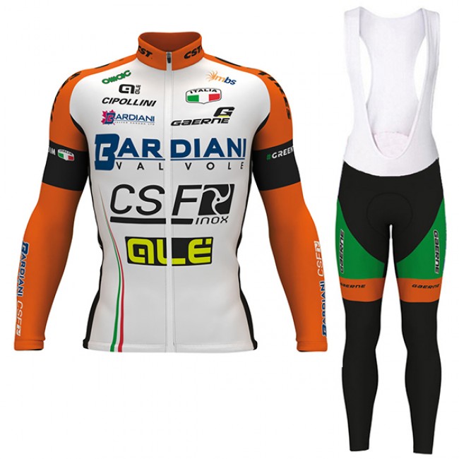 BARDIANI CSF 2017 Fahrradbekleidung Satz Radtrikot Langarm+Lang Trägerhose 378UEHT BARDIANI CSF 2017 Fahrradbekleidung Satz Radtrikot Langarm+Lang Trägerhose 378UEHT