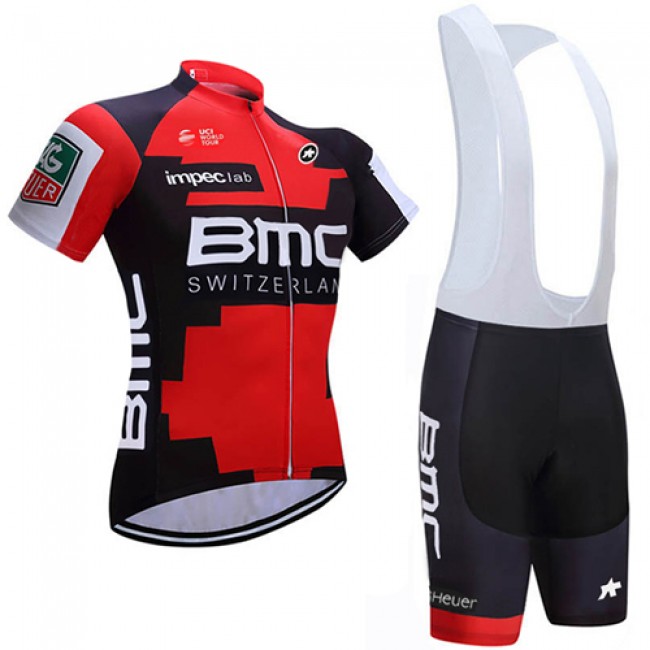 BMC 2017 Proteam Fahrradbekleidung Satz Radtrikot Kurzarm+Kurz Trägerhose 368CPWA BMC 2017 Proteam Fahrradbekleidung Satz Radtrikot Kurzarm+Kurz Trägerhose 368CPWA