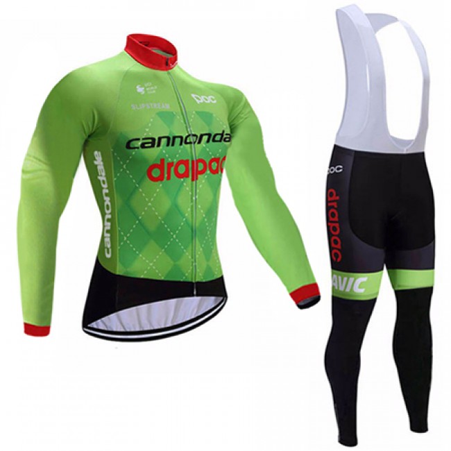 2017 Cannondale Drapac Fahrradbekleidung Satz Radtrikot Langarm+Lang Trägerhose 827RZEC 2017 Cannondale Drapac Fahrradbekleidung Satz Radtrikot Langarm+Lang Trägerhose 827RZEC