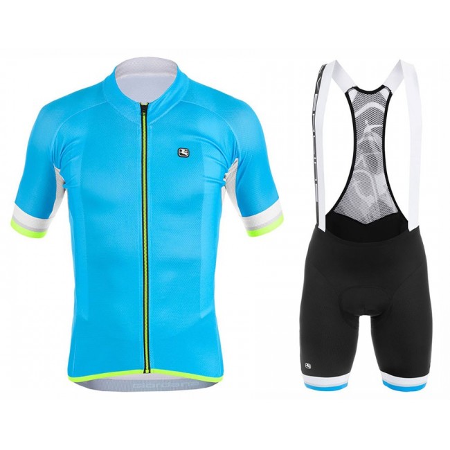 2017 Giordana Silber Line Blau Fahrradbekleidung Satz Radtrikot Kurzarm+Kurz Trägerhose 463ABHX 2017 Giordana Silber Line Blau Fahrradbekleidung Satz Radtrikot Kurzarm+Kurz Trägerhose 463ABHX
