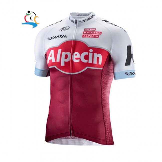 KATUSHA Alpecin Pro 2017 Radtrikot Kurzarm 461EYXK KATUSHA Alpecin Pro 2017 Radtrikot Kurzarm 461EYXK