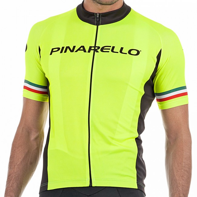 2017 Pinarello Strada Radtrikot Kurzarm-Gelb Italie 419KNUO 2017 Pinarello Strada Radtrikot Kurzarm-Gelb Italie 419KNUO