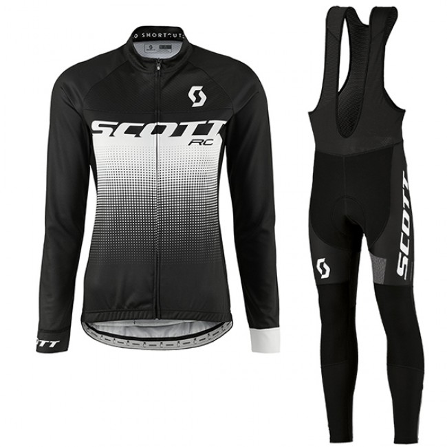 2017 Scott Rc Damen Schwarz Weiß Fahrradbekleidung Satz Radtrikot Langarm+Lang Trägerhose 919KOGX 2017 Scott Rc Damen Schwarz Weiß Fahrradbekleidung Satz Radtrikot Langarm+Lang Trägerhose 919KOGX