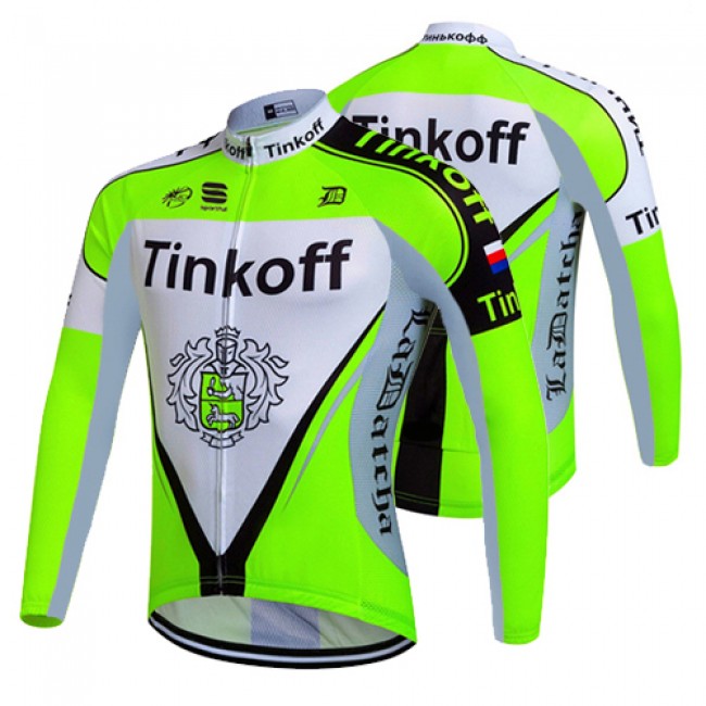 2017 Tinkoff Grün Radtrikot Langarm 892DHQR 2017 Tinkoff Grün Radtrikot Langarm 892DHQR