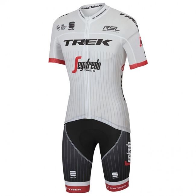 TREK-SEGAFREDO TDF Pro Race 2017 Fahrradbekleidung Satz Radtrikot Kurzarm+Kurz Radhose 532AYID TREK-SEGAFREDO TDF Pro Race 2017 Fahrradbekleidung Satz Radtrikot Kurzarm+Kurz Radhose 532AYID